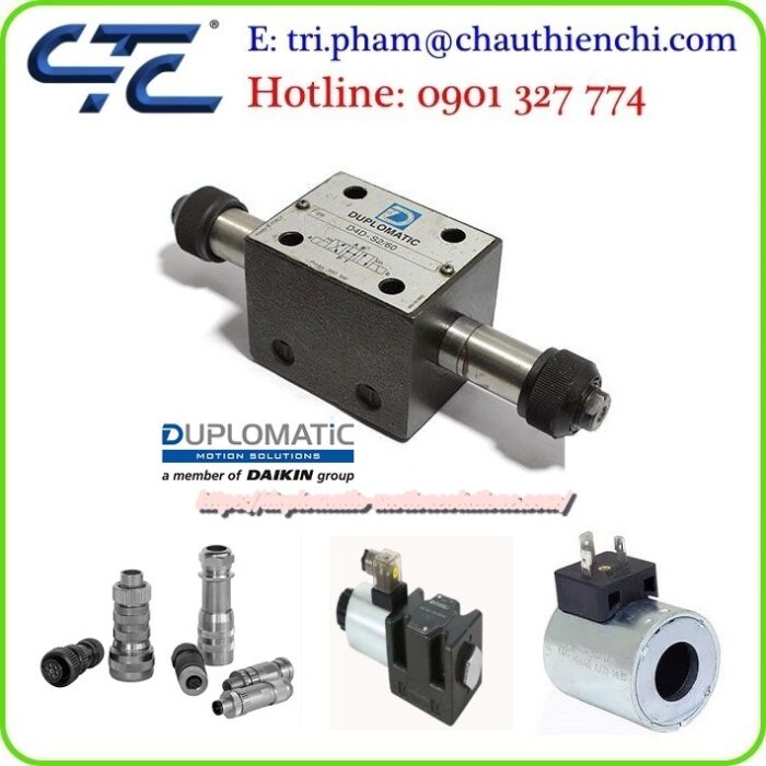 Van điện từ DUPLOMATIC nhập khẩu made in Italy