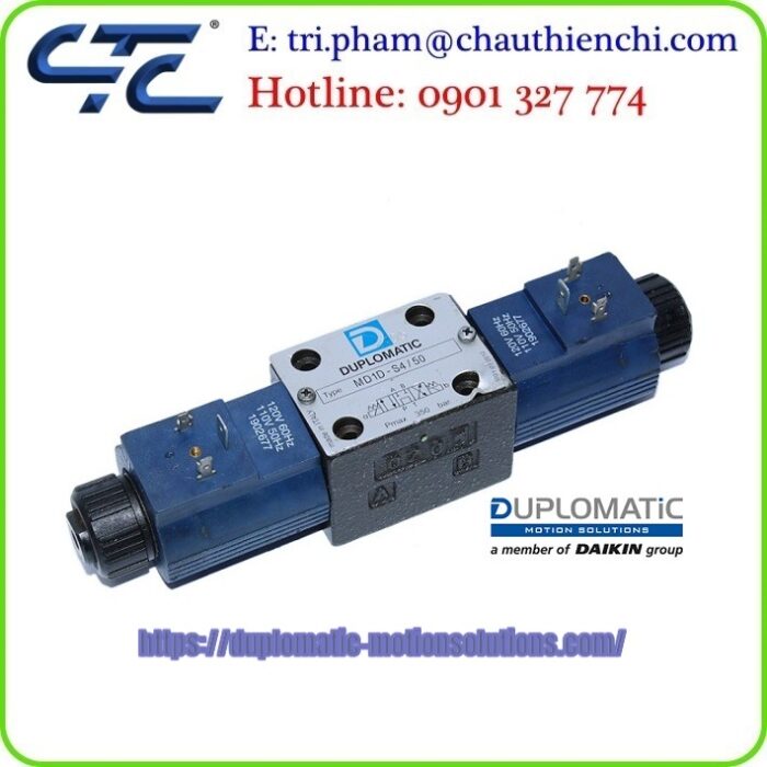 Van điều khiển Duplomatic có sẵn tại TP.HCM