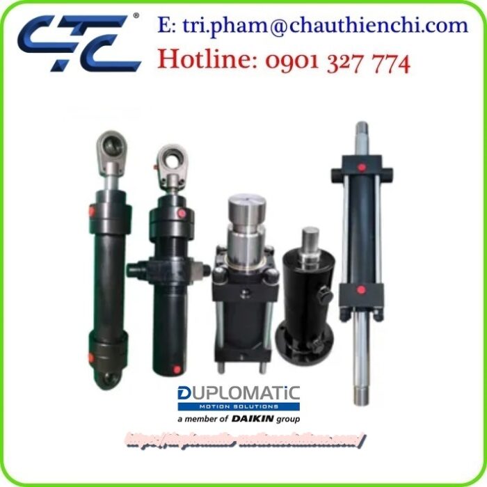 Xi lanh cơ điện Duplomatic bảng giá 2026 Italy