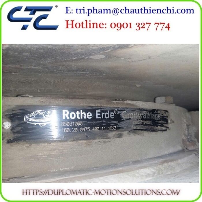 Vòng bi xoay Rothe Erde GroBawalzlager đại lý Việt Nam