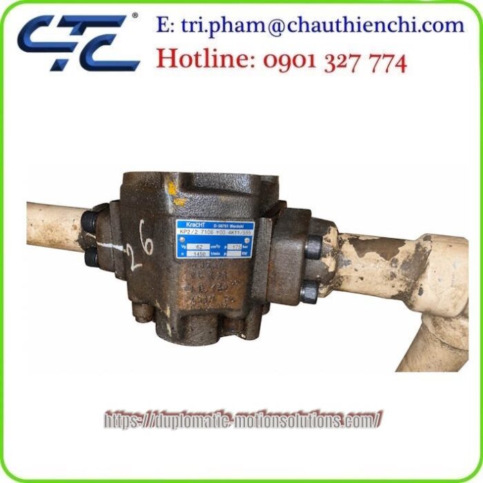 Bơm bánh răng KRACHT gear pump Đức