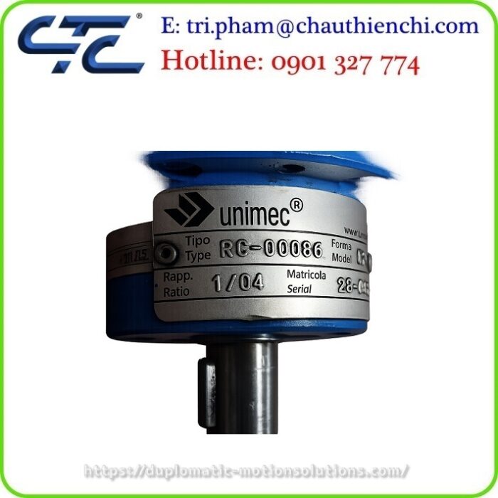 Hộp số vít me nâng hạ UNIMEC có sẵn TP.HCM