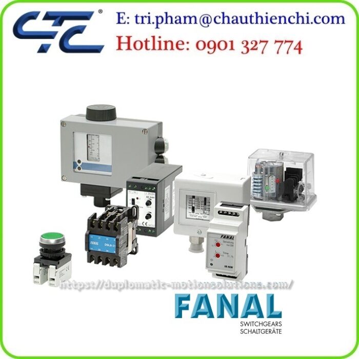Công tắc áp suất FANAL nhập khẩu Đức